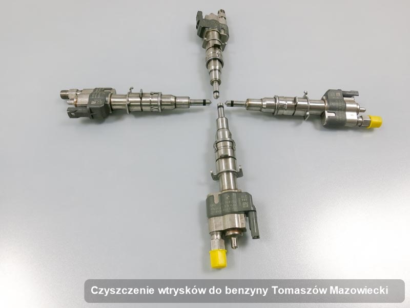 Wtrysk zregenerowany poprzez czyszczenie na profesjonalnej aparaturze pomiarowej po zrealizowaniu serwisu czyszczenie wtrysków do benzyny w wybranej pracowni w Tomaszowie Mazowieckim