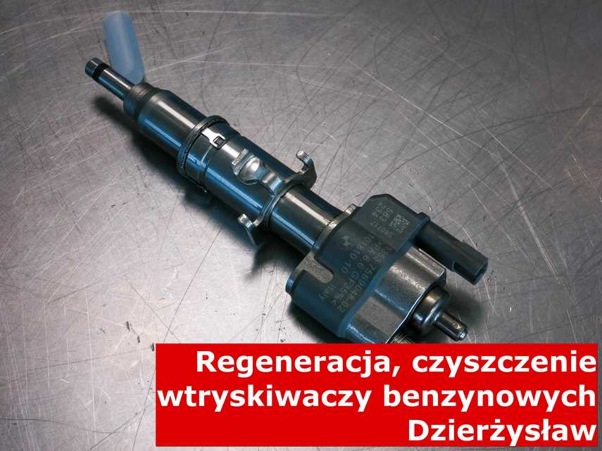 Wtrysk benzynowy z Dzierżysławia po regeneracji, zrewitalizowany przy pomocy odpowiedniej maszyny