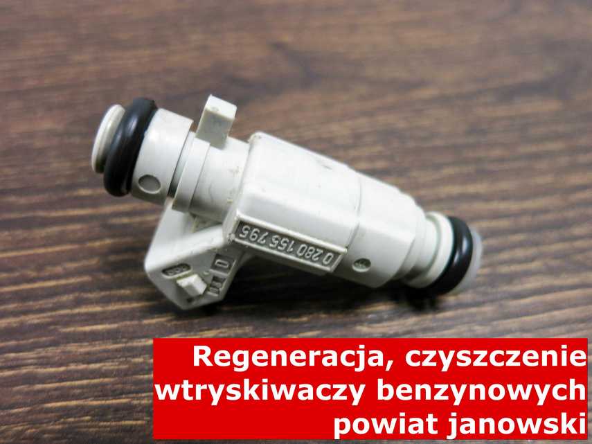 Wtryskiwacz piezoelektryczny po czyszczeniu, zregenerowany przy pomocy odpowiedniego sprzętu • powiat janowski