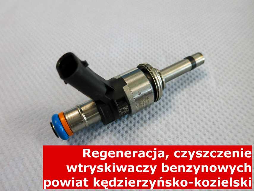 Wtryskiwacz piezoelektryczny benzynowy po czyszczeniu, wyczyszczony na specjalnym sprzęcie • powiat kędzierzyńsko-kozielski