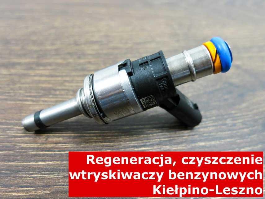 Wtryskiwacz wielopunktowy z Kiełpina-Leszna w pracowni regeneracji, testowany na odpowiednim sprzęcie