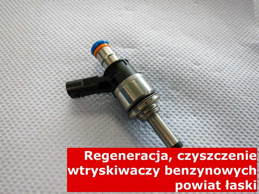 Wtryskiwacz piezoelektryczny benzynowy na stole, zregenerowany na odpowiedniej maszynie • powiat łaski