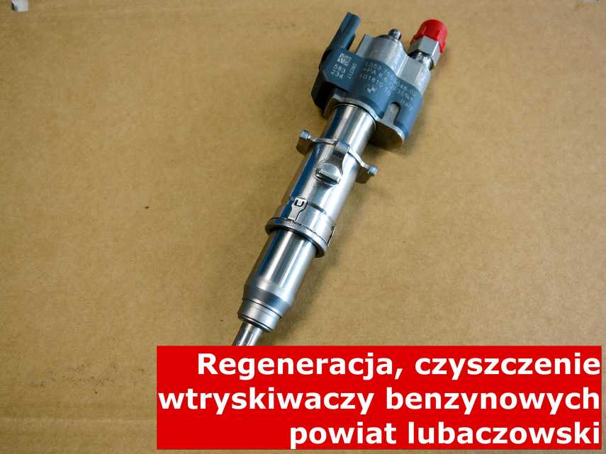 Wtrysk wielopunktowy w pracowni regeneracji, wyczyszczony przy pomocy specjalnej maszyny • powiat lubaczowski