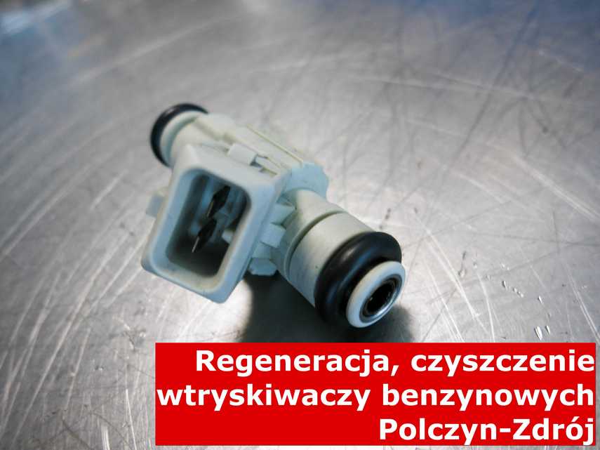 Wtryskiwacz piezoelektryczny benzynowy w Połczynie-Zdroju w pracowni, wyczyszczony przy pomocy nowoczesnego sprzętu