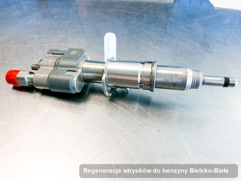Wtrysk zdiagnozowany na dedykowanej aparaturze pomiarowej po wykonaniu serwisu regeneracja wtrysków do benzyny w wybranym z warsztatów w mieście Bielsko-Biała