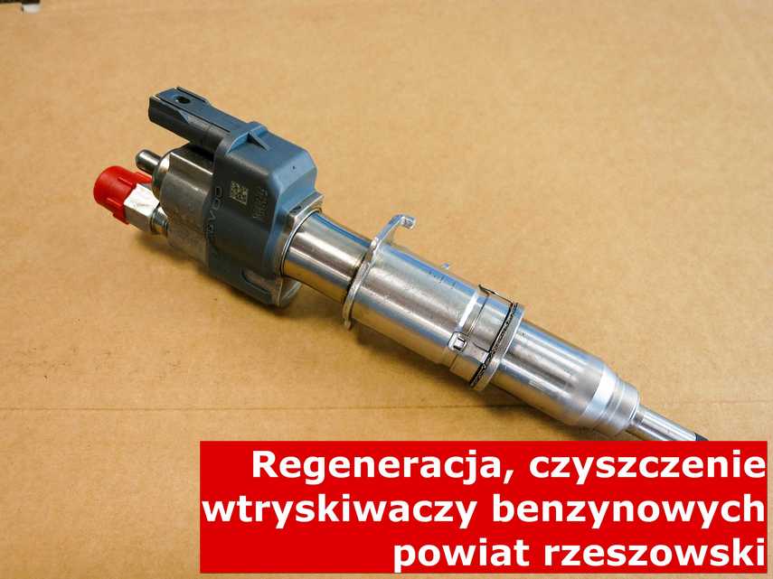 Wtryskiwacz pośredni jednopunktowy w zakładzie regeneracji, po przywróceniu sprawności na nowoczesnej maszynie • powiat rzeszowski