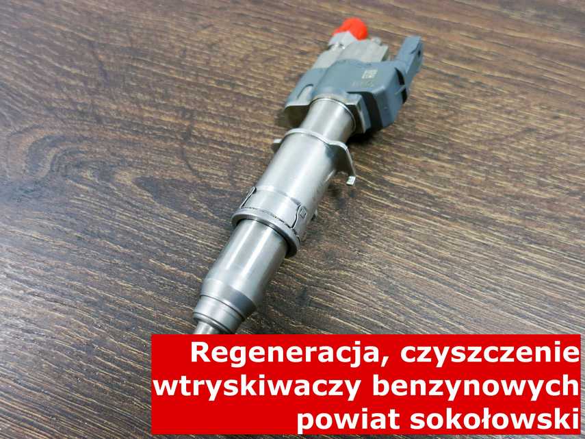 Wtryskiwacz bezpośredni jednopunktowy w laboratorium, zrewitalizowany na specjalnym sprzęcie • powiat sokołowski