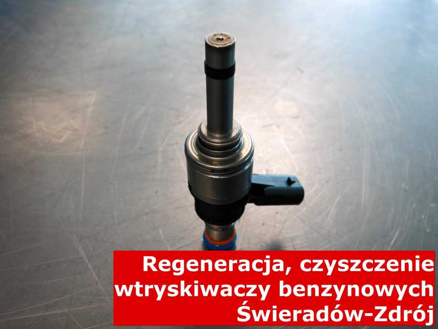 Wtryskiwacz benzyny w Świeradowie-Zdroju po regeneracji, zregenerowany na specjalnym sprzęcie
