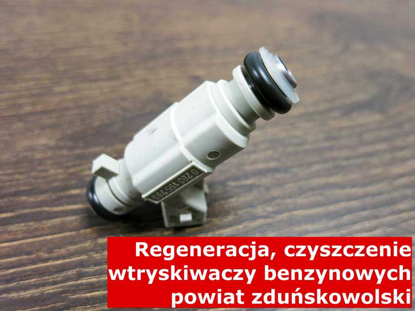 Wtryskiwacz bezpośredni wielopunktowy w pracowni regeneracji, testowany na odpowiedniej maszynie • powiat zduńskowolski
